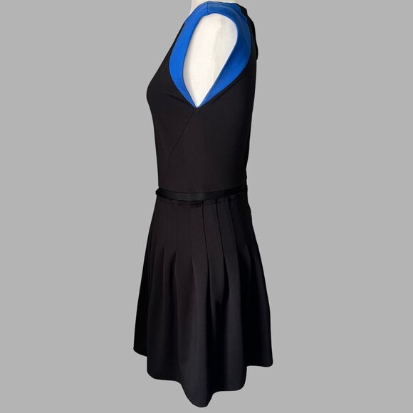 Rebecca Taylor Black Fit & Flare Dress – Size 4 - Picture 5 of 8